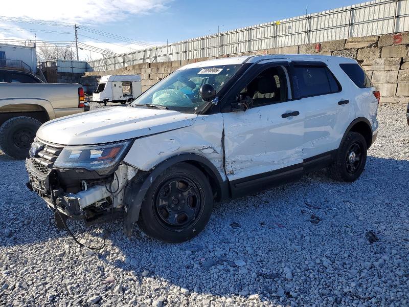 FORD EXPLORER P 2017 with VIN 1FM5K8ARXHGD57583 - Photo from auction