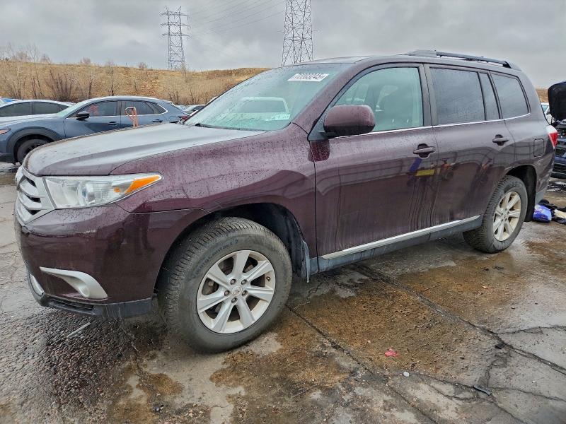 TOYOTA HIGHLANDER 2011 with VIN 5TDBK3EH2BS090366 - Photo from auction