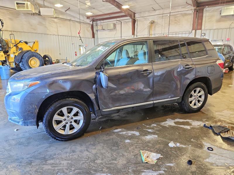 TOYOTA HIGHLANDER 2012 with VIN 5TDBK3EH9CS117550 - Photo from auction
