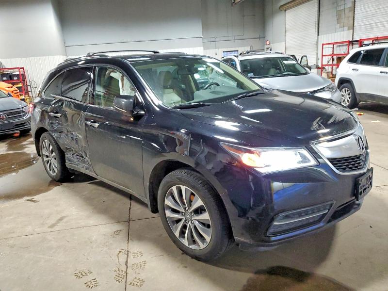 Photo 4 from auction – 2015 ACURA MDX TECHNO with VIN 5FRYD4H47FB022799