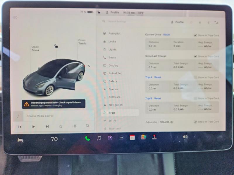 Photo 9 from auction – 2022 TESLA MODEL 3 with VIN 5YJ3E1EB0NF121747