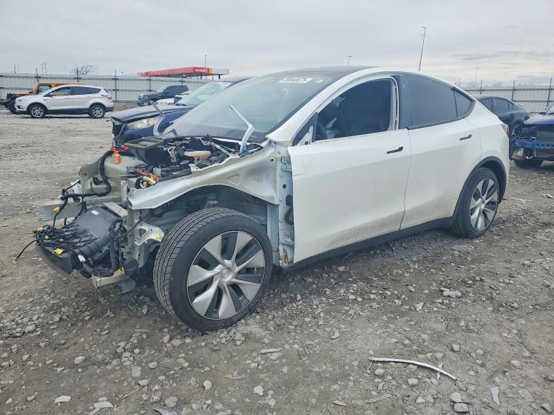 TESLA MODEL Y 2021 with VIN 5YJYGDEE2MF188019 - Photo from auction