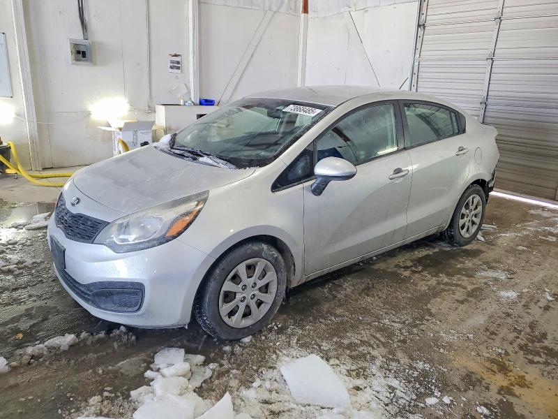 KIA RIO 2013 with VIN KNADM4A35D6203567 - Photo from auction