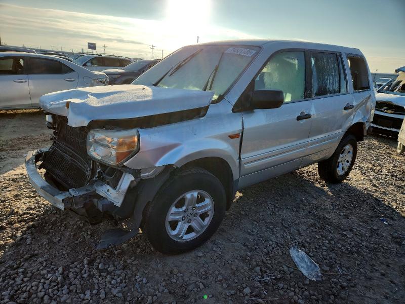 HONDA PILOT LX 2006 with VIN 2HKYF18186H503520 - Photo from auction