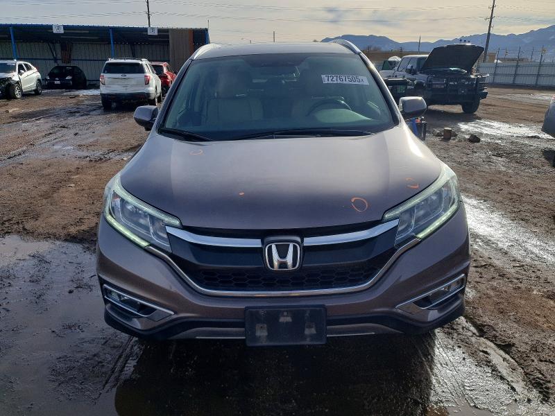 Photo 5 from auction – 2015 HONDA CR-V EXL with VIN 5J6RM4H74FL008060