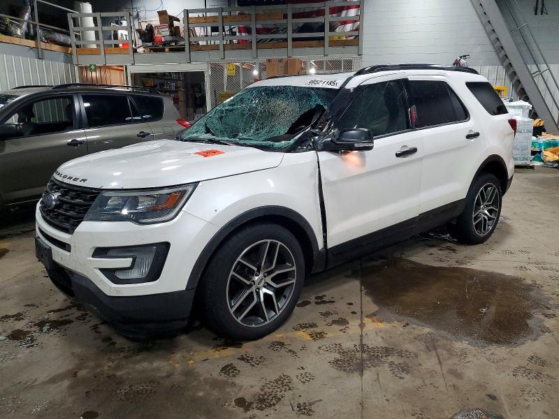 FORD EXPLORER S 2017 with VIN 1FM5K8GT4HGB06853 - Photo from auction