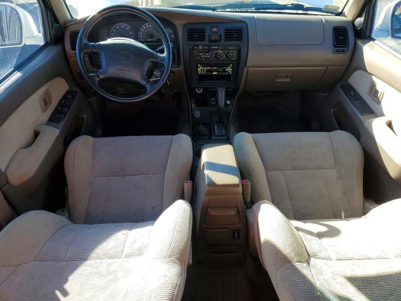 Photo 8 from auction – 2000 TOYOTA 4RUNNER SR with VIN JT3HN86RXY0281023