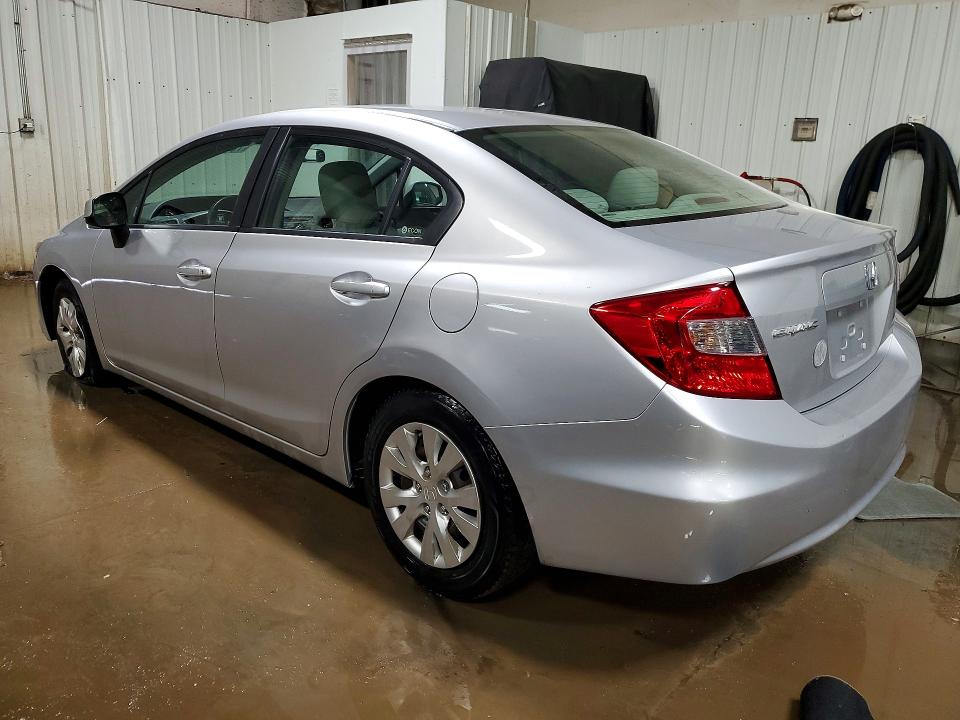 Photo 2 from auction – 2012 HONDA CIVIC LX with VIN 19XFB2F56CE389239