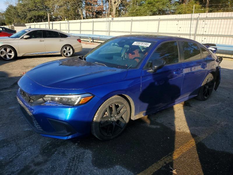 HONDA CIVIC 2022 with VIN 2HGFE1E56NH476831 - Photo from auction