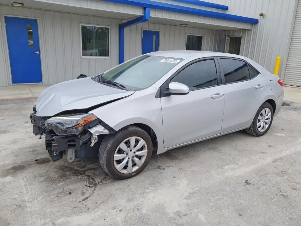 TOYOTA COROLLA L 2018 with VIN 2T1BURHE9JC031322 - Photo from auction