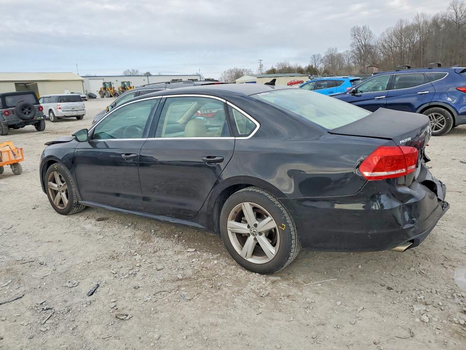 Photo 2 from auction – 2012 VOLKSWAGEN PASSAT SE with VIN 1VWBP7A39CC004392