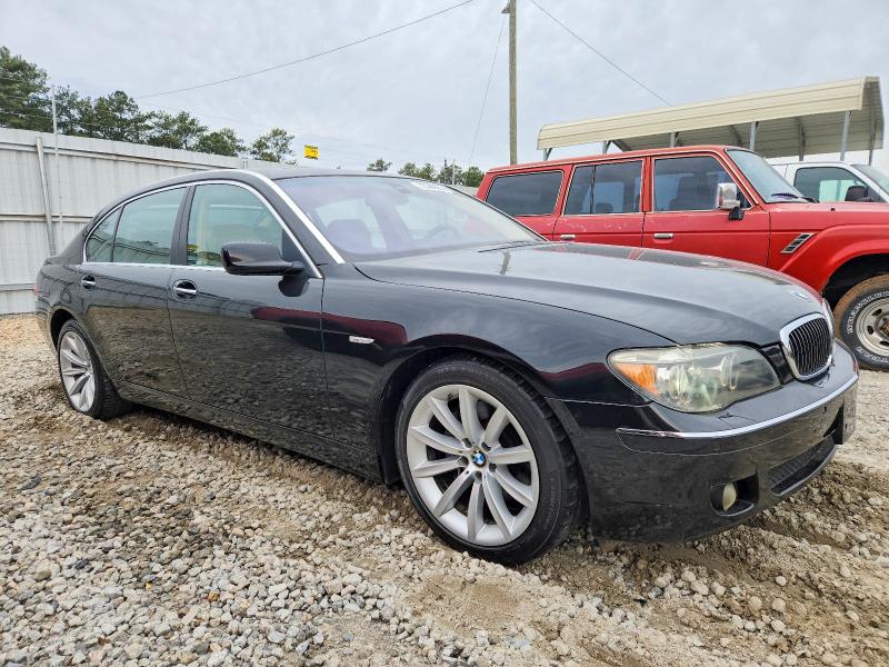 Photo 4 from auction – 2007 BMW 750 with VIN WBAHN83527DT77195