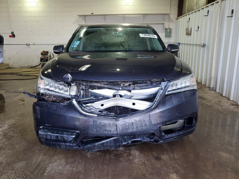 Photo 5 from auction – 2014 ACURA MDX with VIN 5FRYD3H21EB006041