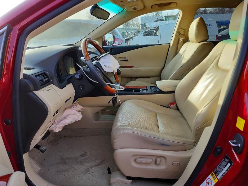 Photo 7 from auction – 2010 LEXUS RX 350 with VIN 2T2BK1BA8AC077118