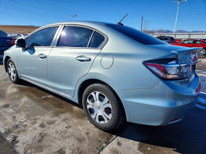 Photo 2 from auction – 2013 HONDA CIVIC HYBR with VIN 19XFB4F24DE000679