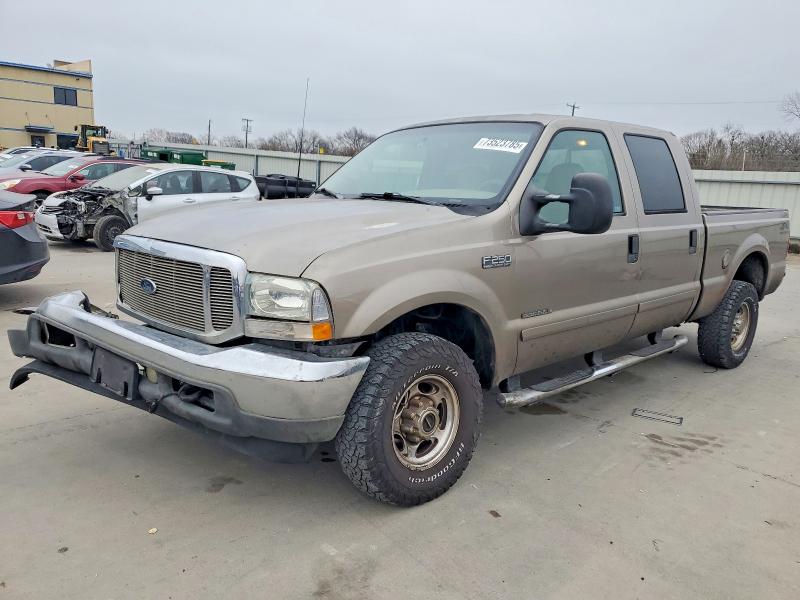FORD F250 2002 with VIN 1FTNW21F72EB68050 - Photo from auction