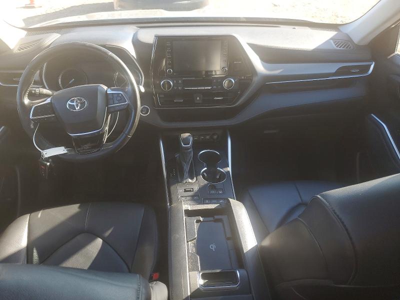 Photo 8 from auction – 2021 TOYOTA HIGHLANDER with VIN 5TDGZRBH1MS557045