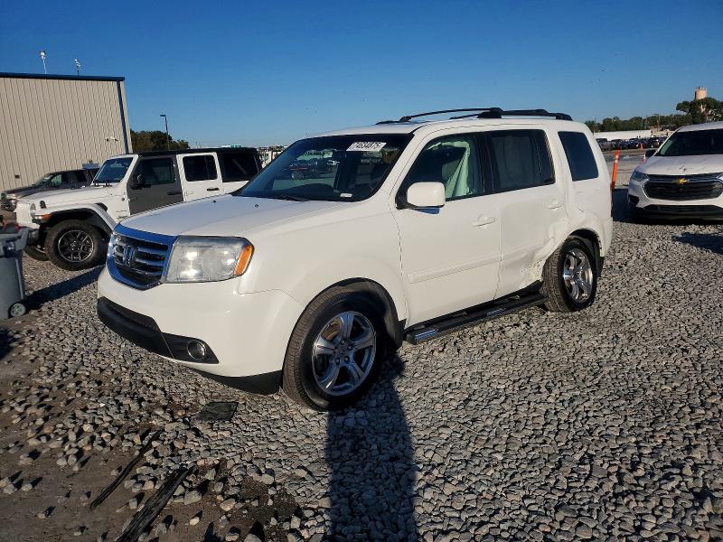 HONDA PILOT EXL 2012 with VIN 5FNYF3H69CB011838 - Photo from auction