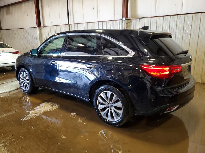 Photo 2 from auction – 2014 ACURA MDX TECHNO with VIN 5FRYD4H4XEB028501