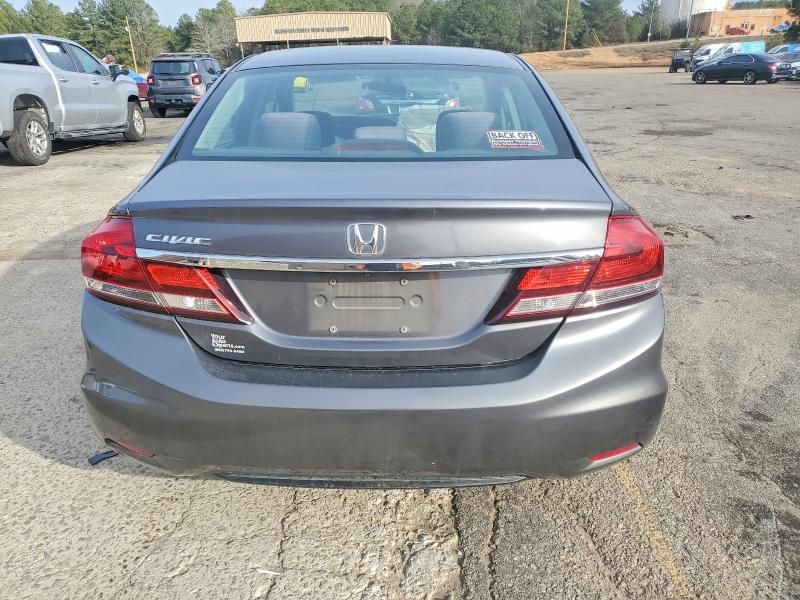 Photo 6 from auction – 2013 HONDA CIVIC with VIN 2HGFB2F50DH522424
