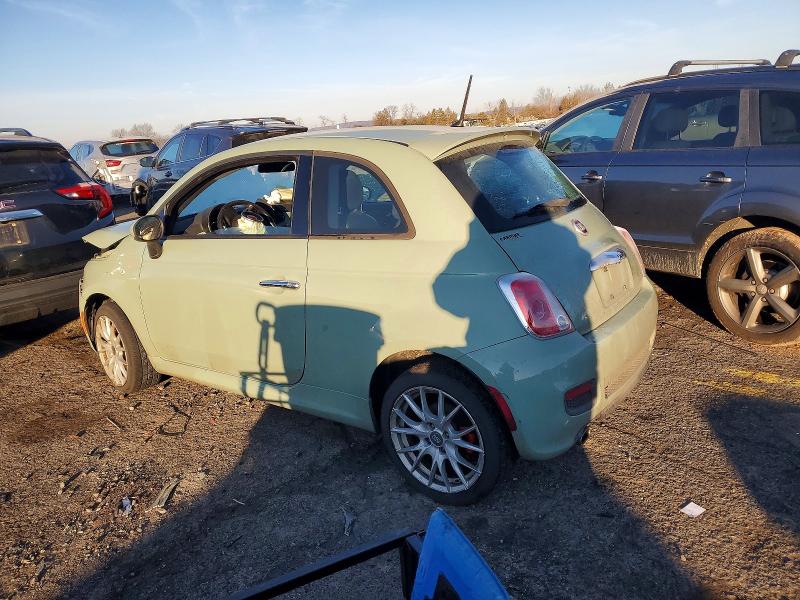 Photo 2 from auction – 2015 FIAT 500 with VIN 3C3CFFBR8FT741541