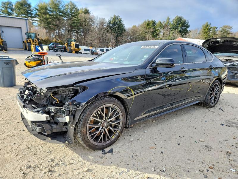 GENESIS G80 BASE 2019 with VIN KMTFN4JB1KU306916 - Photo from auction