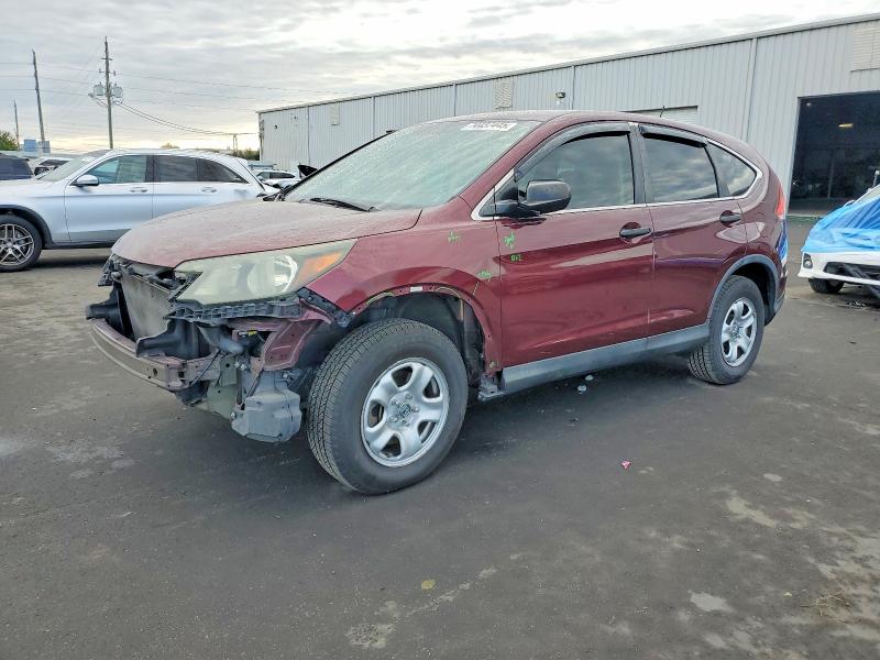 HONDA CR-V LX 2014 with VIN 5J6RM3H34EL045311 - Photo from auction