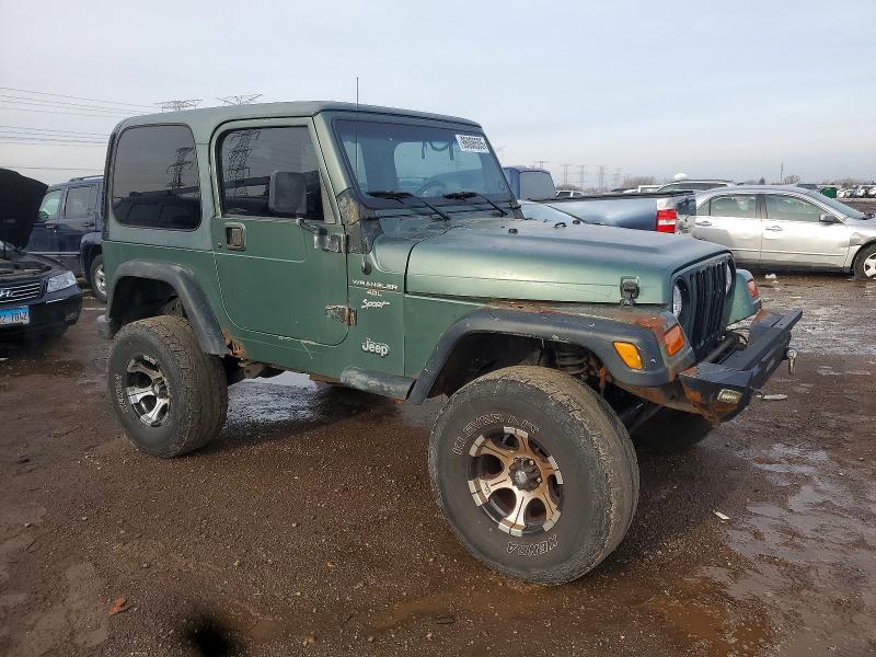 Photo 4 from auction – 2000 JEEP WRANGLER / with VIN 1J4FA49S3YP713684