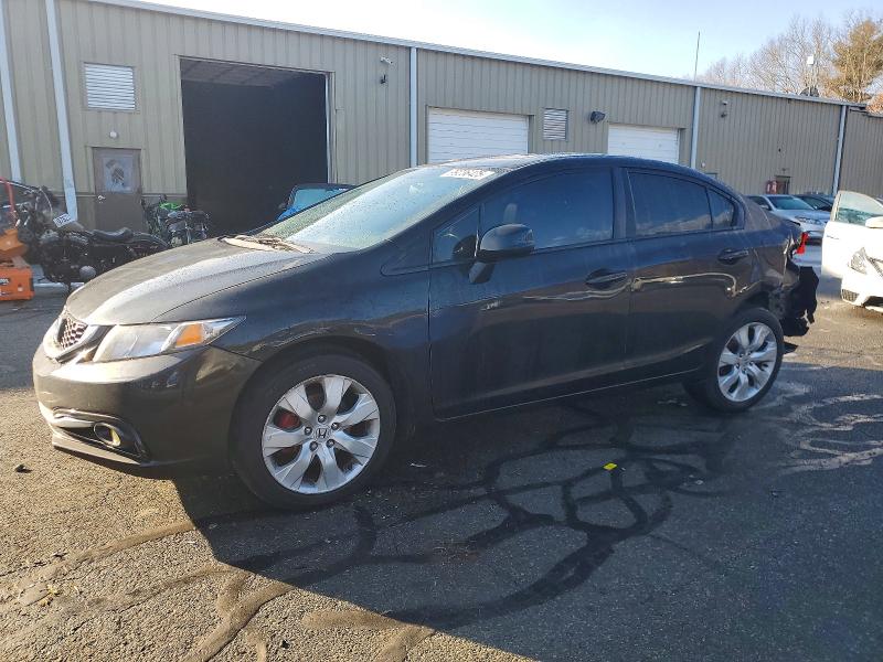 HONDA CIVIC EXL 2013 with VIN 2HGFB2F93DH511226 - Photo from auction