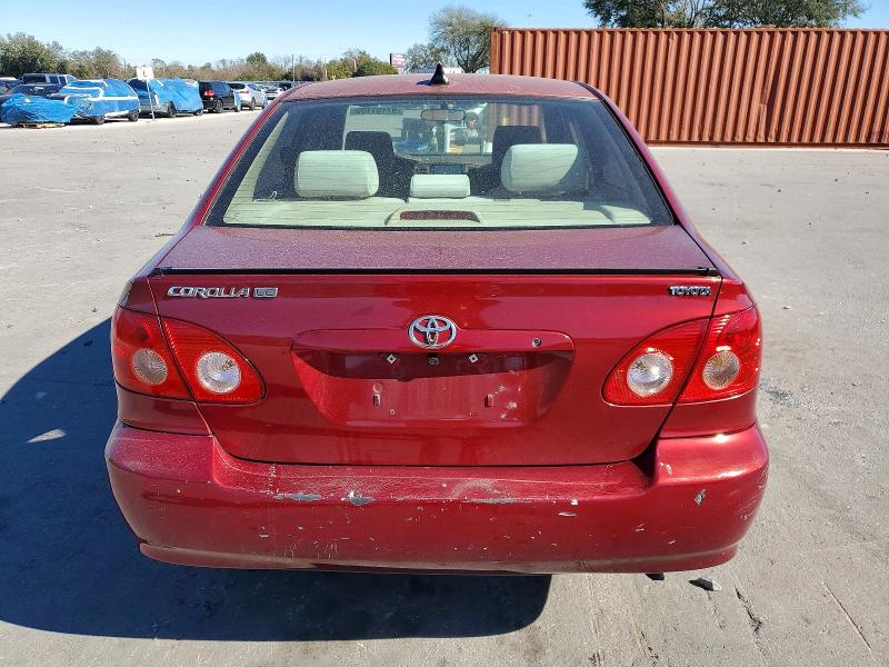 Photo 6 from auction – 2008 TOYOTA COROLLA CE with VIN 2T1BR32E28C909481