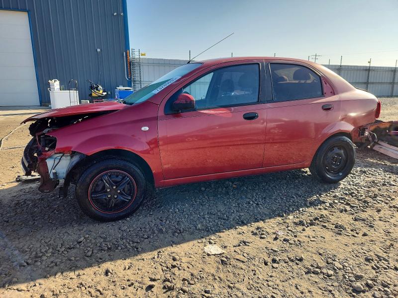 CHEVROLET AVEO 2005 with VIN KL1TG526X5B347927 - Photo from auction