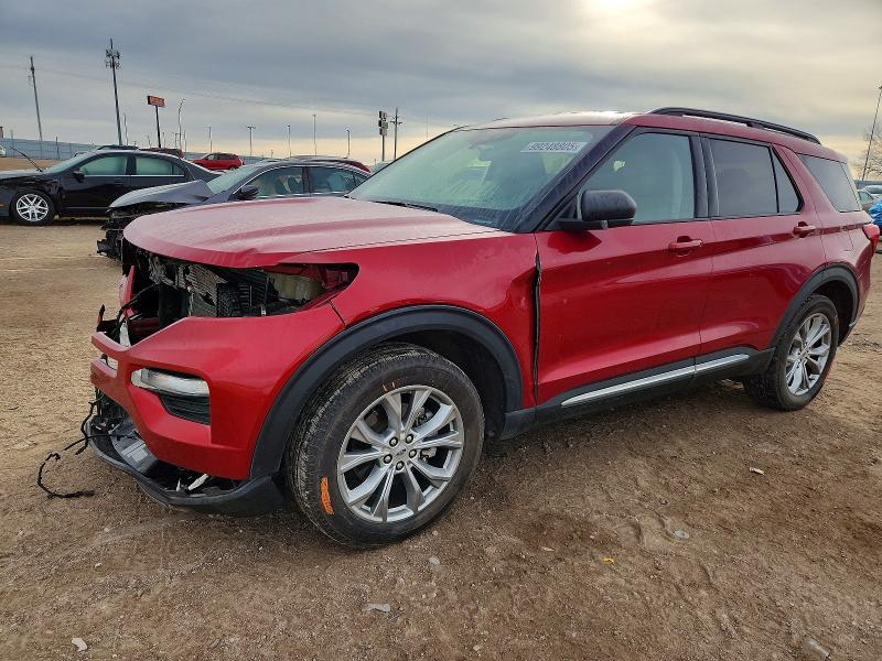FORD EXPLORER X 2020 with VIN 1FMSK8DH1LGB28871 - Photo from auction