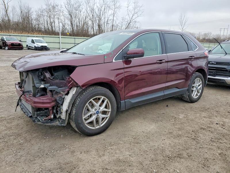 FORD EDGE SEL 2021 with VIN 2FMPK4J99MBA59769 - Photo from auction