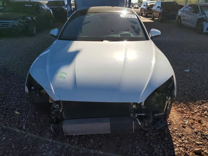 Photo 5 from auction – 2018 AUDI A5 PRESTIG with VIN WAUFNCF50JA070154