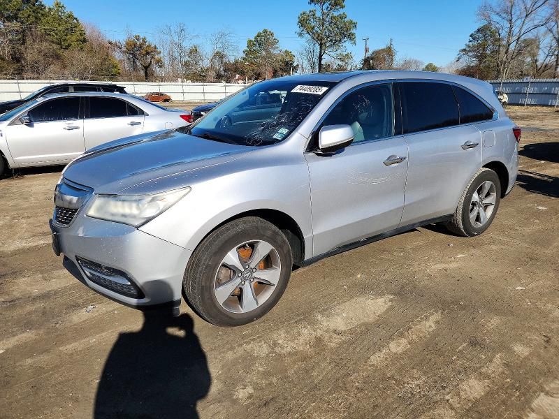 ACURA MDX 2015 with VIN 5FRYD3H25FB001989 - Photo from auction