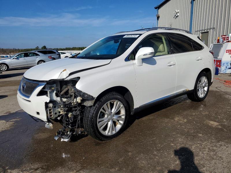 LEXUS RX 450H 2011 with VIN JTJBC1BA4B2421803 - Photo from auction