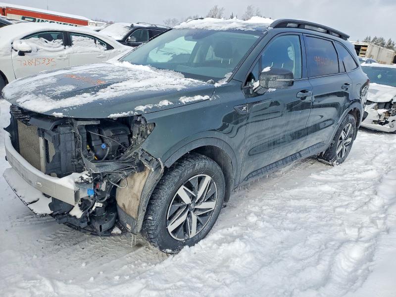 KIA SORENTO LX 2021 with VIN 5XYRGDLF0MG068079 - Photo from auction