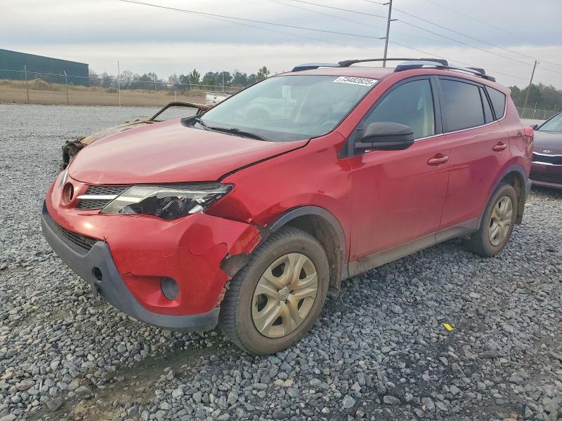 TOYOTA RAV4 LE 2015 with VIN JTMZFREV8FJ046614 - Photo from auction