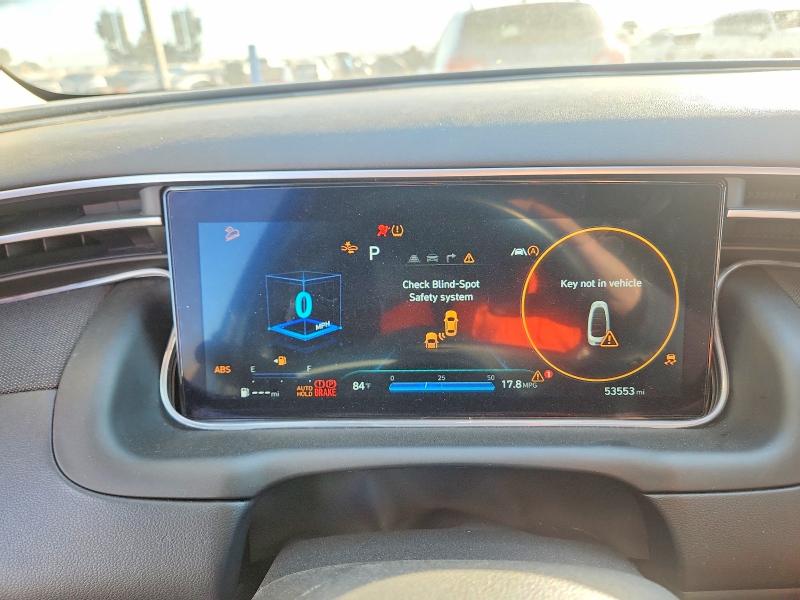 Photo 9 from auction – 2023 HYUNDAI TUCSON N L with VIN KM8JF3AE2PU206546