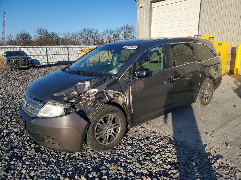 HONDA ODYSSEY EX 2013 with VIN 5FNRL5H44DB030970 - Photo from auction