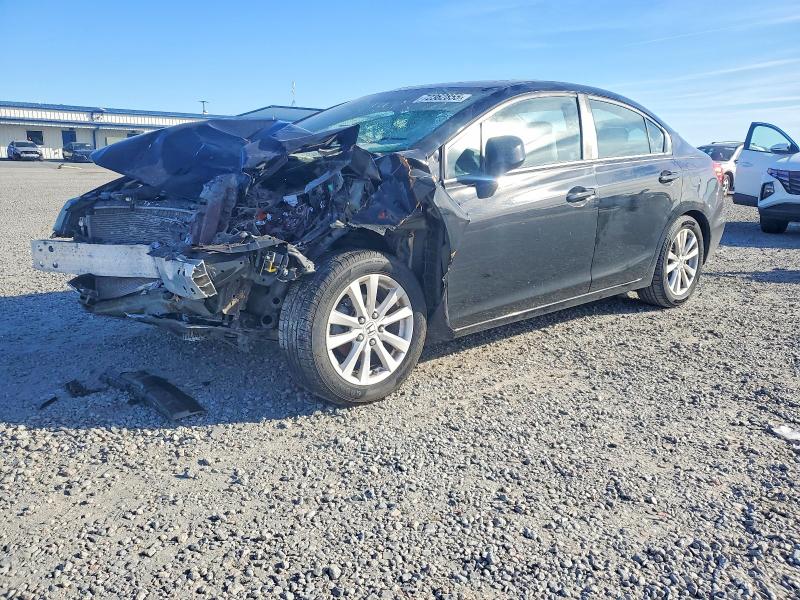 HONDA CIVIC EX 2012 with VIN 19XFB2F82CE109102 - Photo from auction