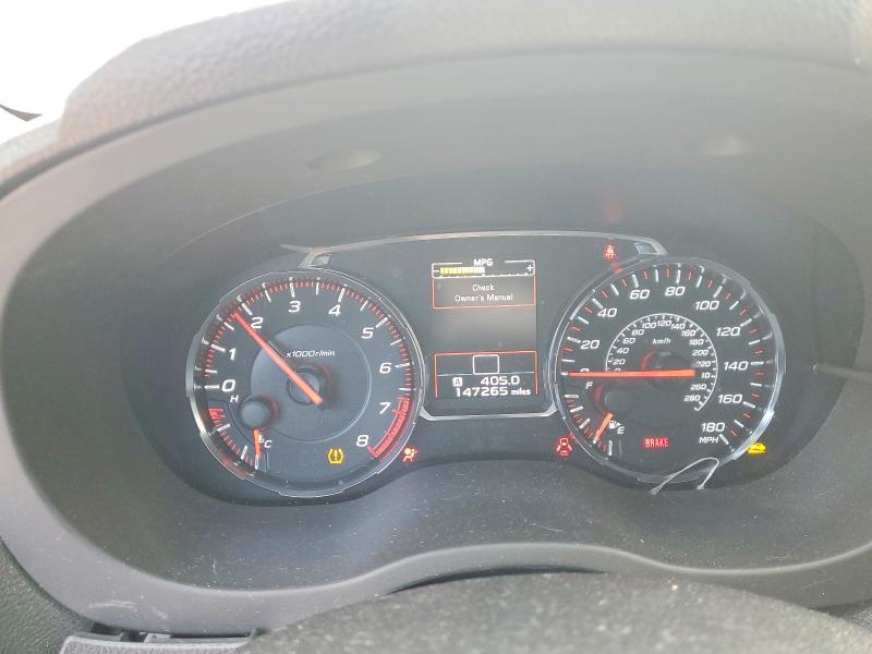 Photo 9 from auction – 2018 SUBARU WRX LIMITE with VIN JF1VA1F61J9838061