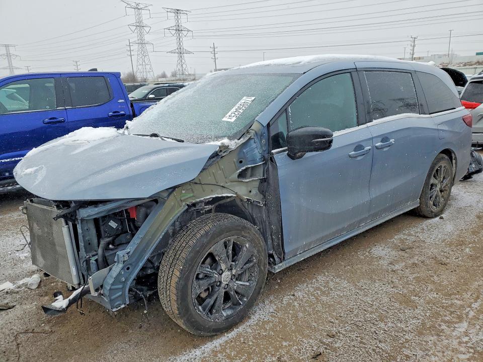 HONDA ODYSSEY 2024 with VIN 5FNRL6H75RB066643 - Photo from auction