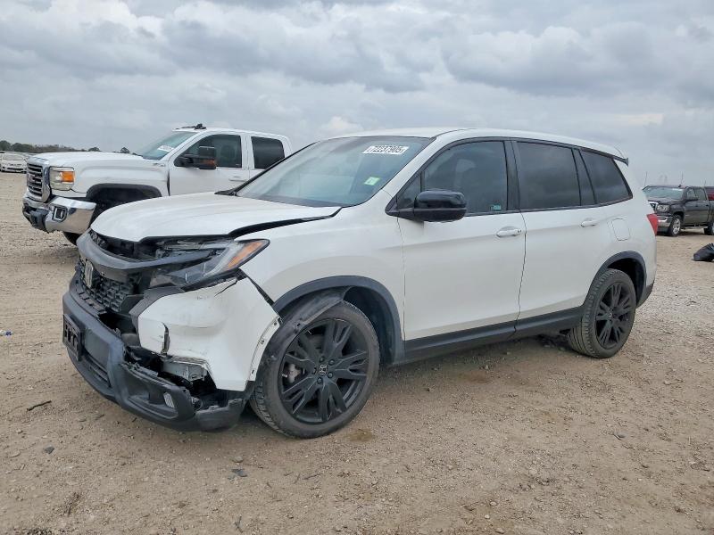 HONDA PASSPORT S 2021 with VIN 5FNYF7H25MB005458 - Photo from auction