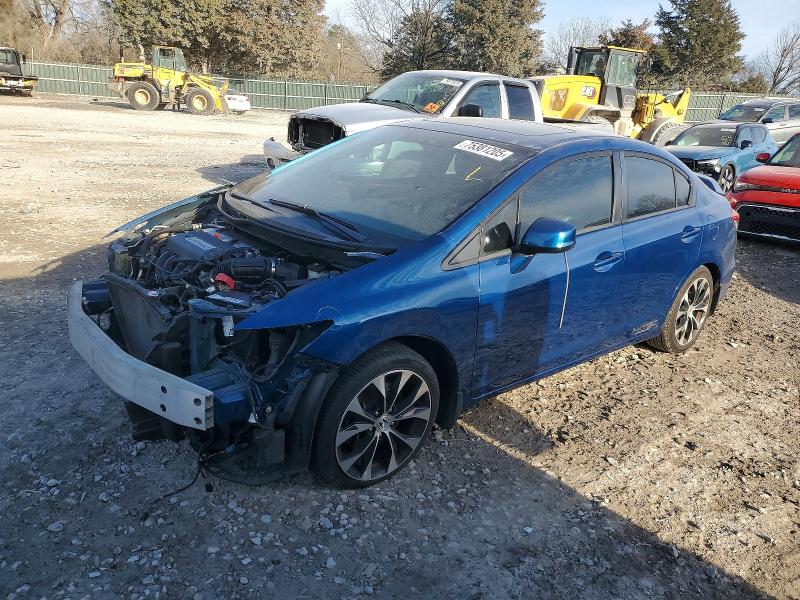 HONDA CIVIC SI 2013 with VIN 2HGFB6E52DH706661 - Photo from auction