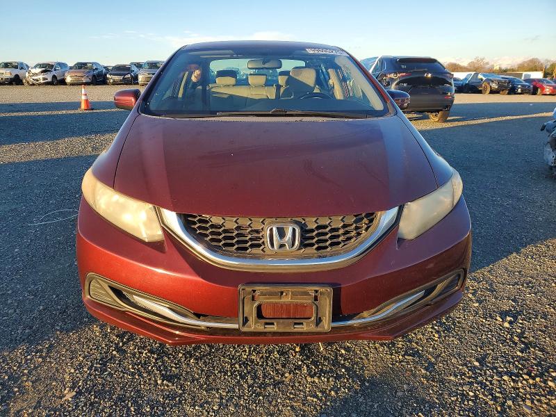 Photo 5 from auction – 2014 HONDA CIVIC with VIN 19XFB2F55EE207596