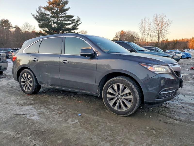 Photo 4 from auction – 2014 ACURA MDX TECHNO with VIN 5FRYD4H43EB003990