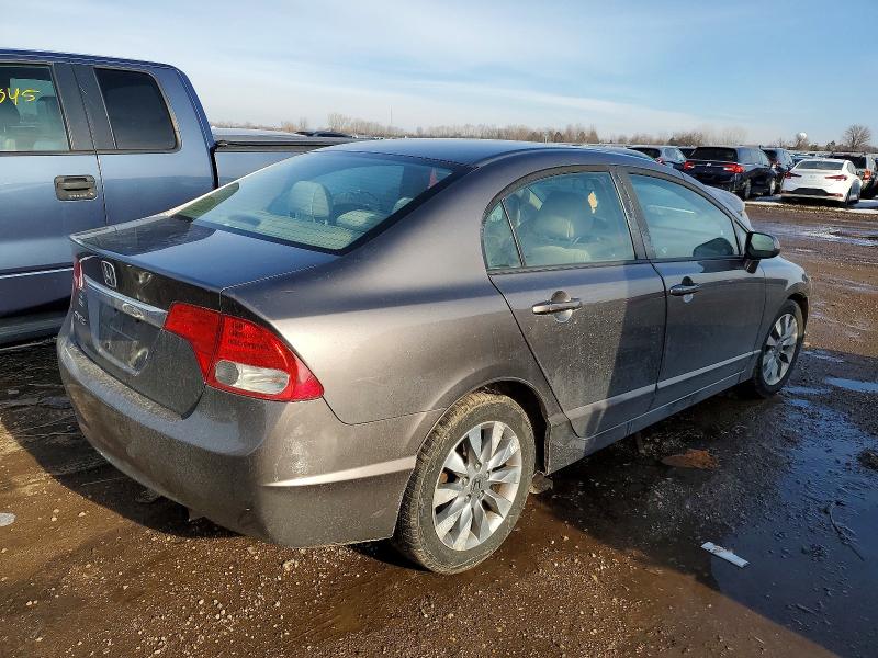 Photo 3 from auction – 2009 HONDA CIVIC EX with VIN 19XFA16839E016000