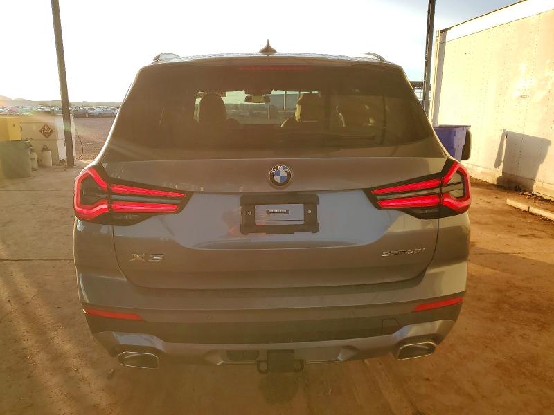 Photo 6 from auction – 2023 BMW X3 SDRIVE3 with VIN 5UX43DP06P9S08359
