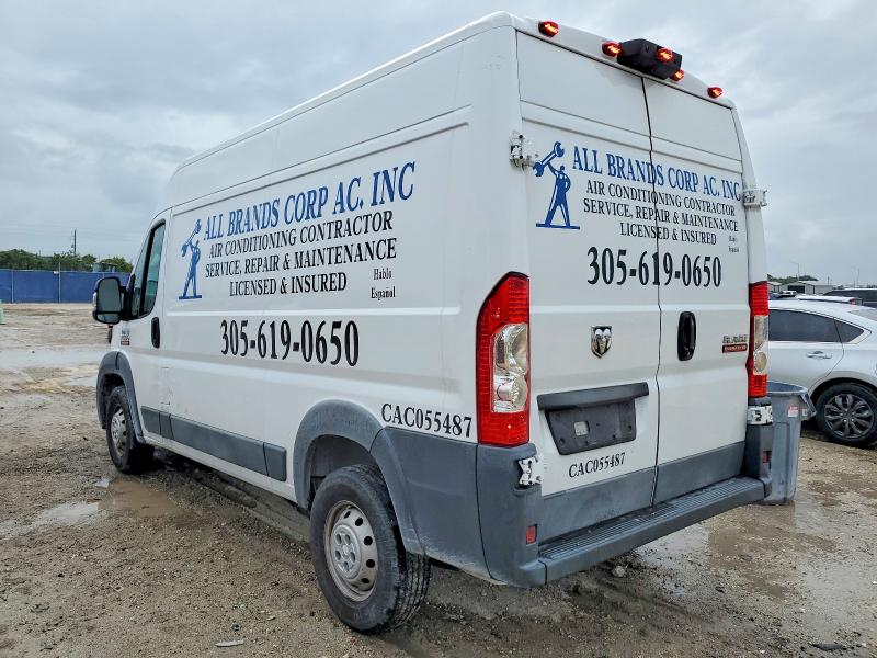 Photo 2 from auction – 2018 RAM PROMASTER with VIN 3C6TRVCG7JE138773
